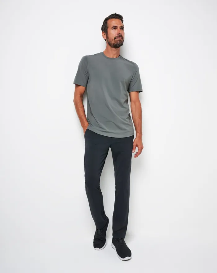 Men Pants TravisMathew LEGACY STRETCHKNIT PANT Black