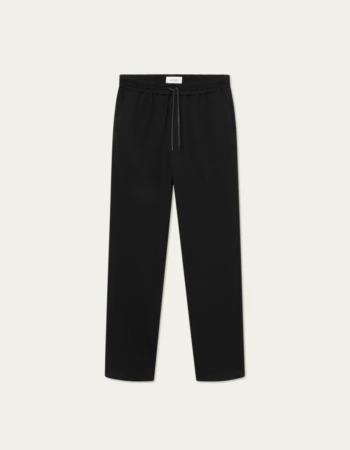 Men Patrick Drawstring Pants 8211 Black Les Deux Pants