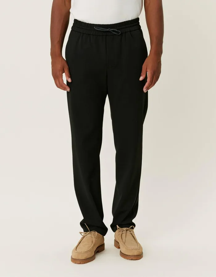 Men Patrick Drawstring Pants 8211 Black Les Deux Pants
