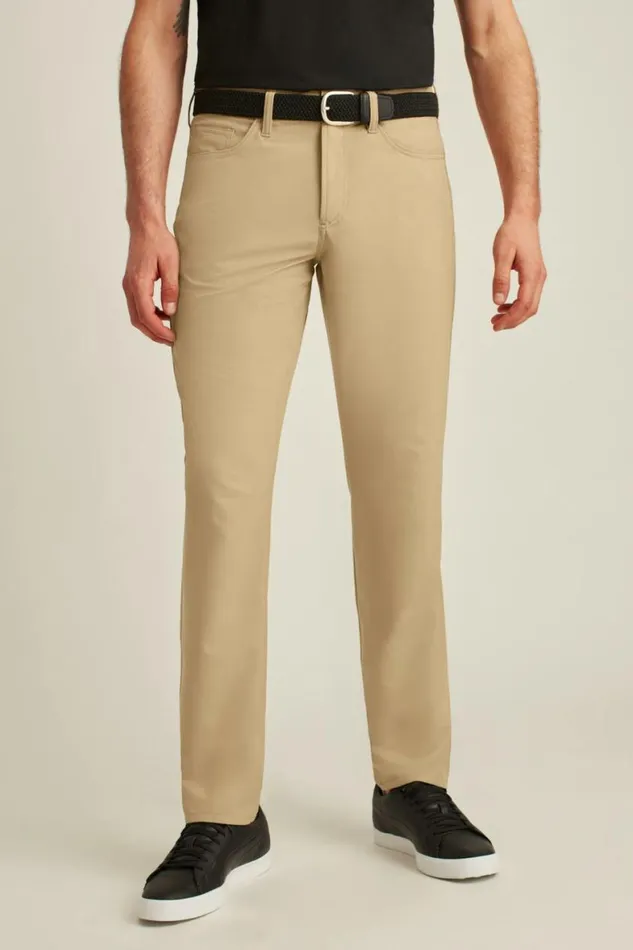 Men Performance Link 5Pocket Pants Oak Khaki Bonobos 5pochet Pants