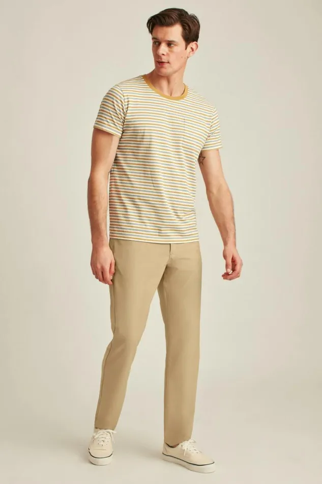 Men Performance Link 5Pocket Pants Oak Khaki Bonobos 5pochet Pants