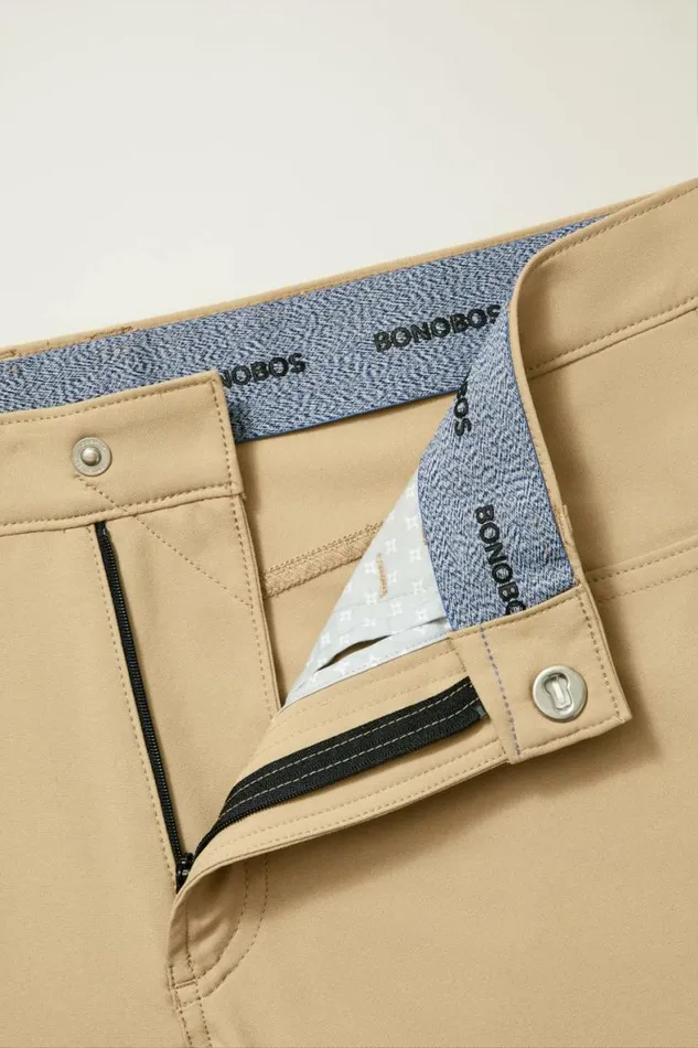 Men Performance Link 5Pocket Pants Oak Khaki Bonobos 5pochet Pants