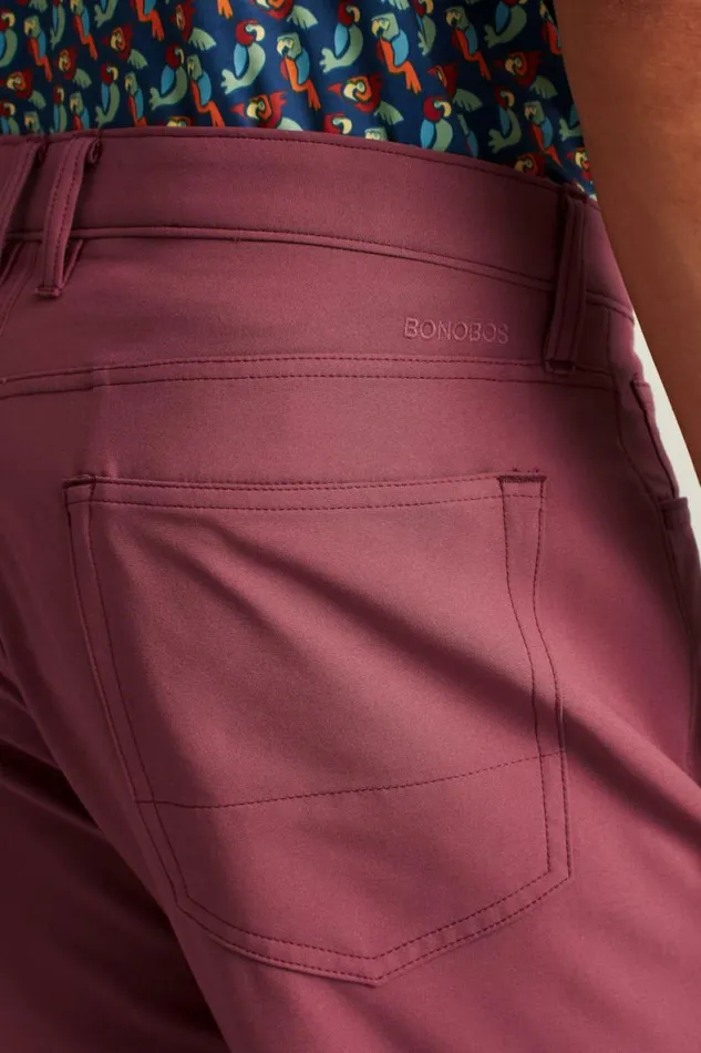Men Performance Link 5Pocket Pants Rose Bonobos 5pochet Pants