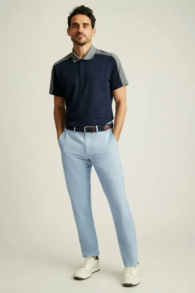 Men Performance Link Pants Dusty Blue Bonobos Joggers and Athleisure