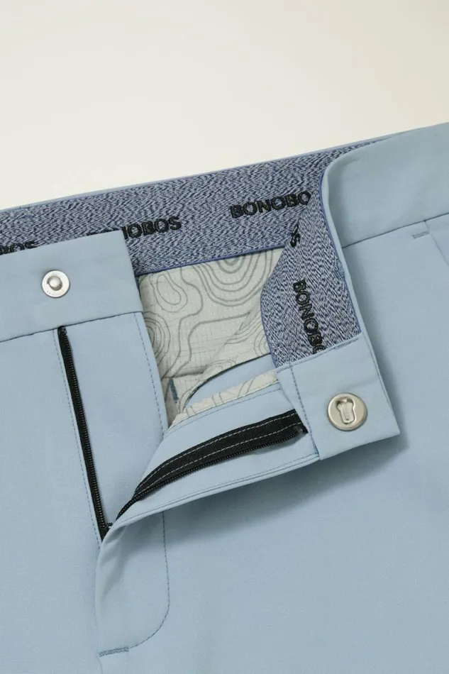 Men Performance Link Pants Dusty Blue Bonobos Joggers and Athleisure