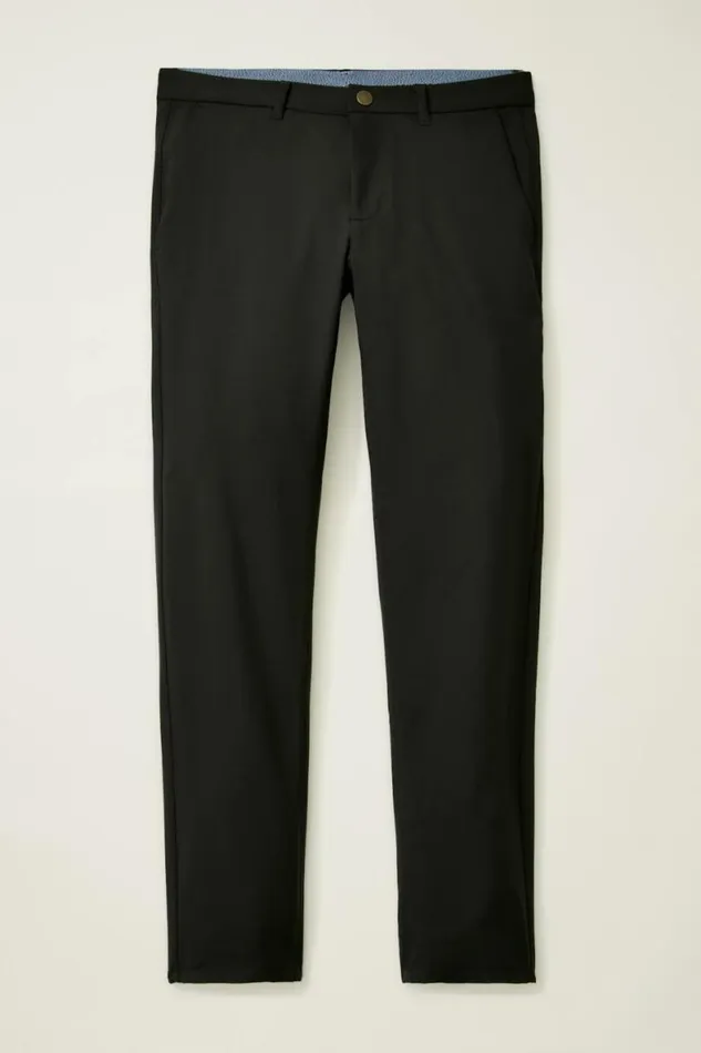 Men Performance Link Pants Jet Black Bonobos Joggers and Athleisure