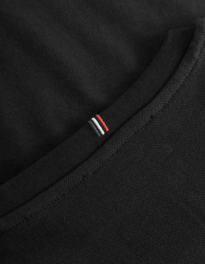 Men Pique TShirt 8211 Black Les Deux Tshirts