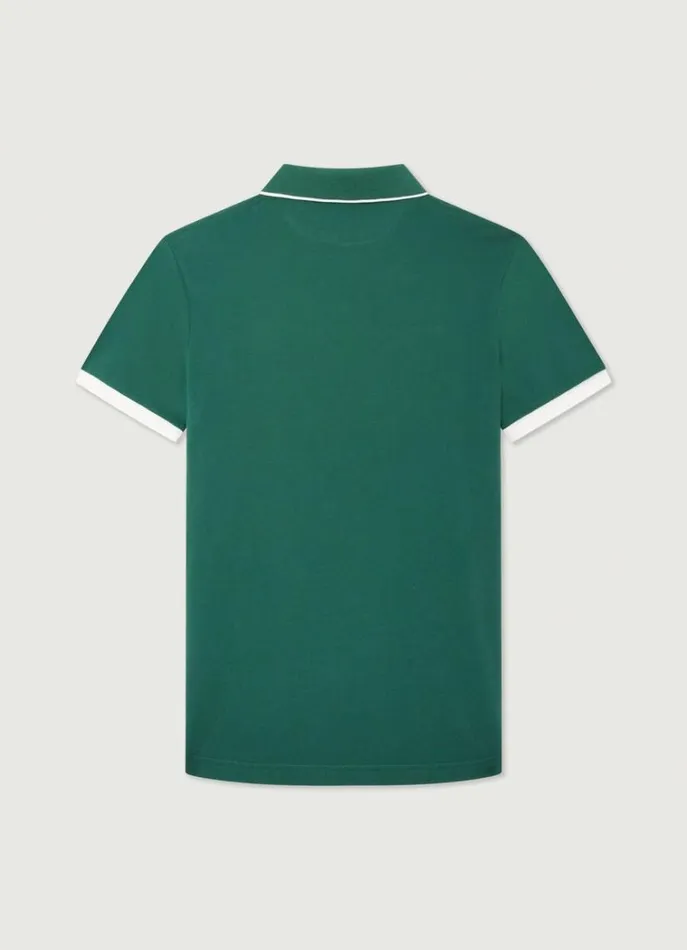Men Polo Shirts Hackett London Classic Fit Piqu Heritage Polo Green