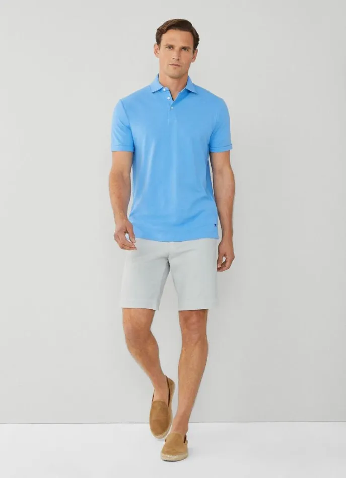 Men Polo Shirts Hackett London Classic Fit Piqu Polo Marina