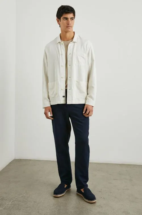 Men Rails Jackets and Coats Ambrose Jacket Ecru