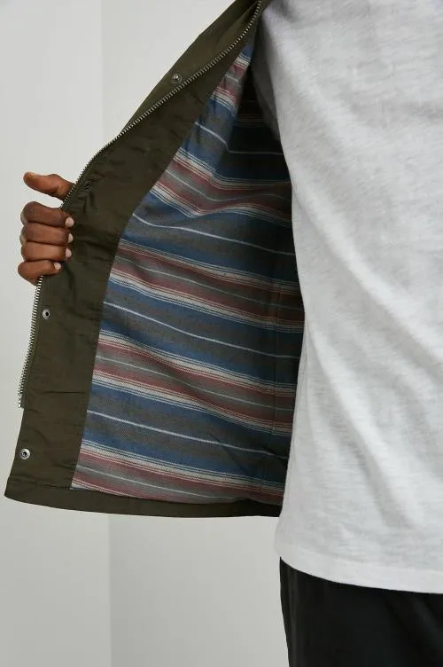 Men Rails Jackets and Coats Cardiff Jacket Dark Olive