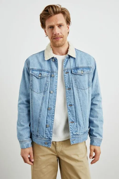 Men Rails Jackets and Coats Mckinley Jacket Vintage Wash