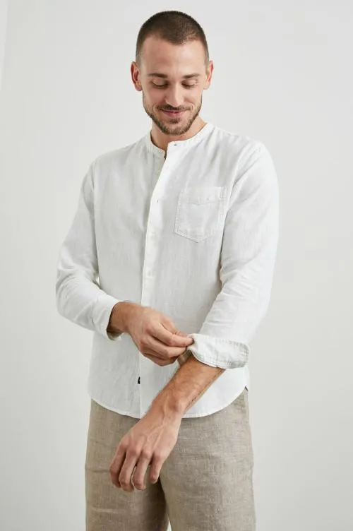 Men Rails Shirts Antoine Shirt Antique White Men Rails Shirts Antoine Shirt Antique White