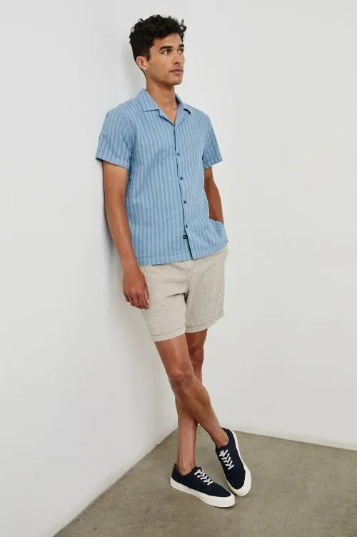 Men Rails Shirts Sinclair Shirt Faded Blue