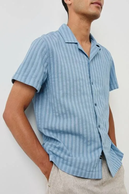 Men Rails Shirts Sinclair Shirt Faded Blue Men Rails Shirts Sinclair Shirt Faded Blue