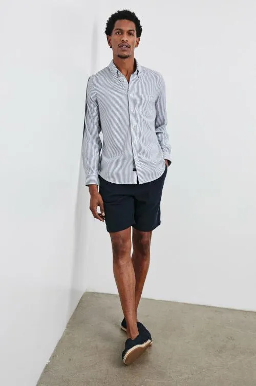 Men Rails Shirts Vance Shirt Blue White Stripe Men Rails Shirts Vance Shirt Blue White Stripe