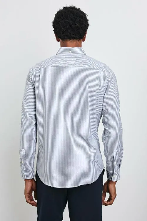 Men Rails Shirts Vance Shirt Blue White Stripe Men Rails Shirts Vance Shirt Blue White Stripe