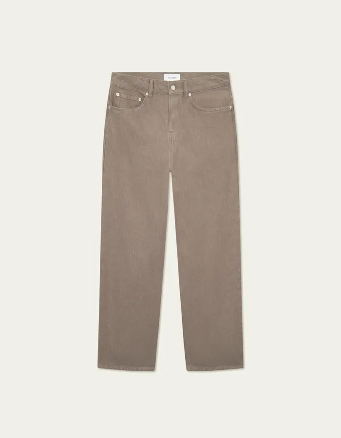 Men Roi Denim Pants 8211 Washed Sand Les Deux Pants