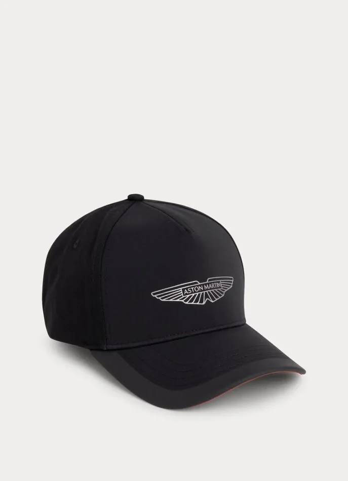 Men Scarves and Caps Hackett London Aston Martin Baseball Cap Black