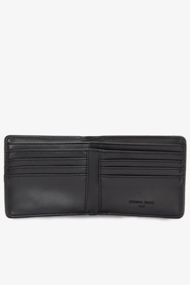 Men Scotch Grain Billfold Wallet Black Fred Perry Accessories