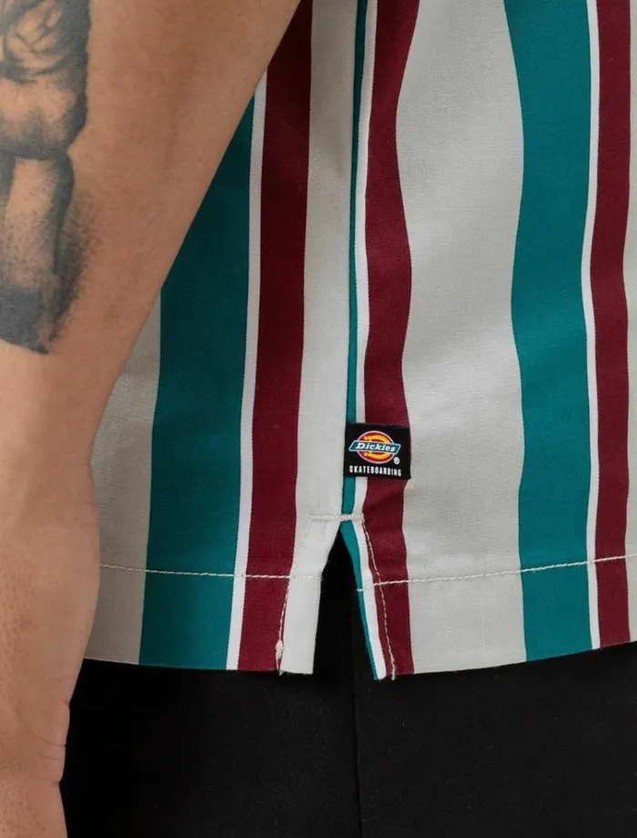 Men Shirts Dickies Jamie Foy Stripe Shirt Fanfare