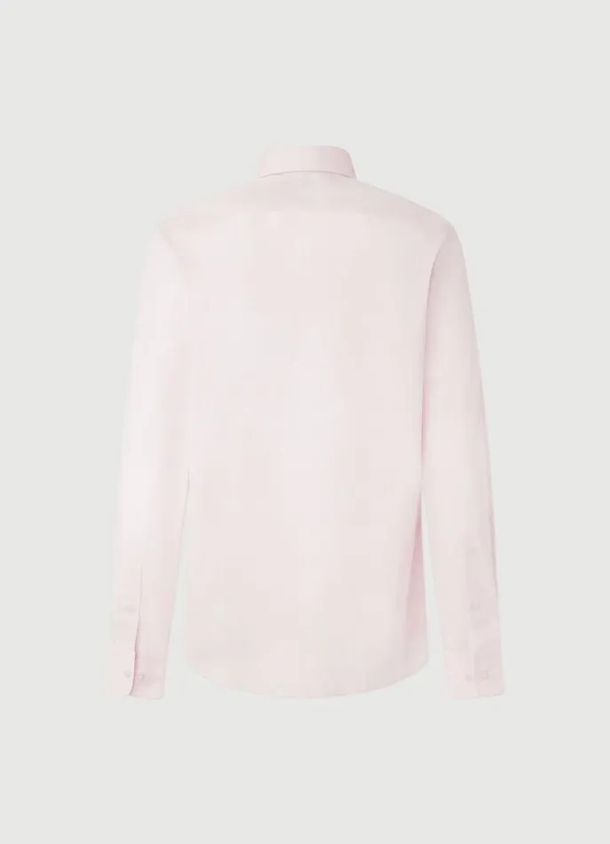 Men Shirts Hackett London Slim Fit Gingham Shirt Pink