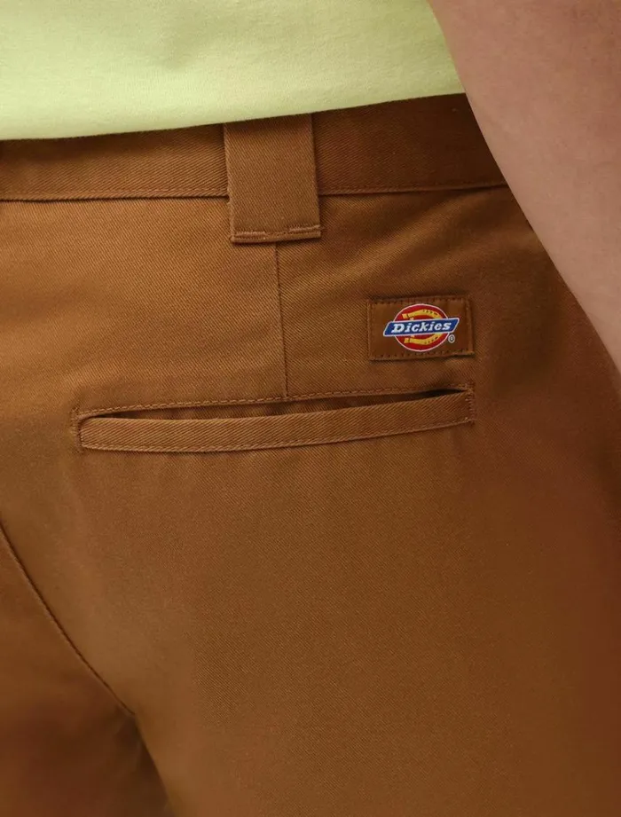 Men Shorts Dickies Slim Fit Short Brown Duck