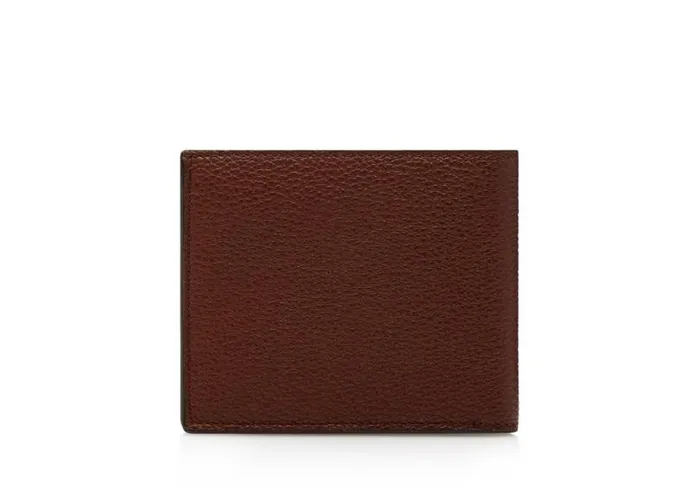 Men Small Leather Goods Tom Ford Grain Leather Classic Bifold Wallet Men Small Leather Goods Tom Ford Grain Leather Classic Bifold Wallet