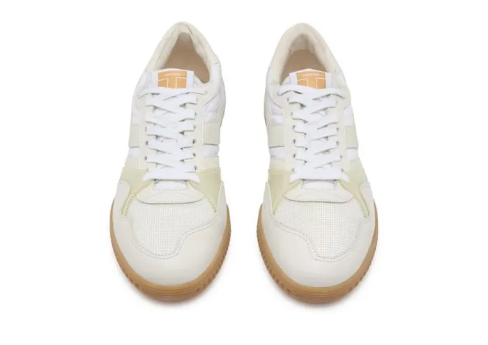 Men Sneakers Tom Ford Leather Nylon Jackson Sneaker Off White Men Sneakers Tom Ford Leather Nylon Jackson Sneaker Off White