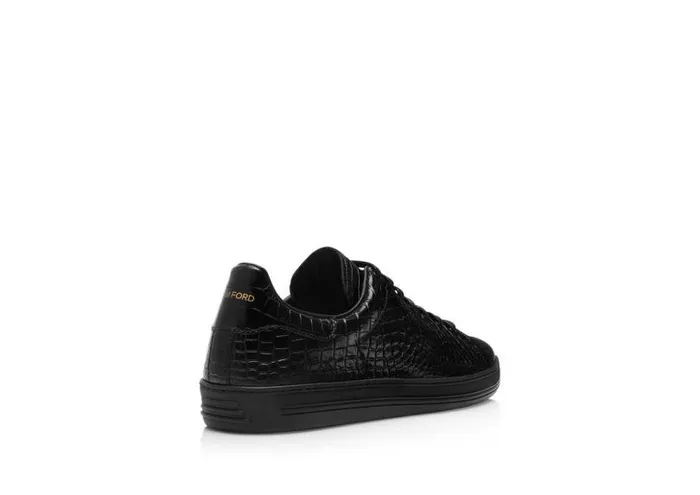 Men Sneakers Tom Ford Printed Alligator Warwick Sneaker Men Sneakers Tom Ford Printed Alligator Warwick Sneaker
