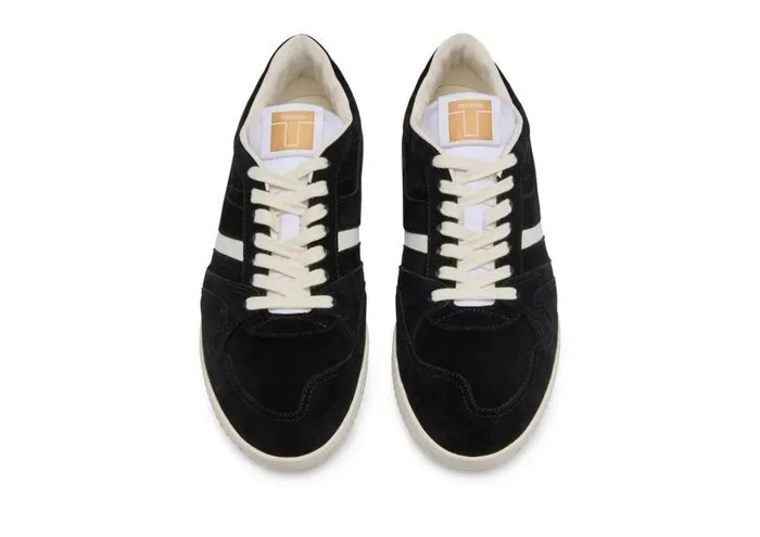 Men Sneakers Tom Ford Suede Jackson Sneaker Black Men Sneakers Tom Ford Suede Jackson Sneaker Black
