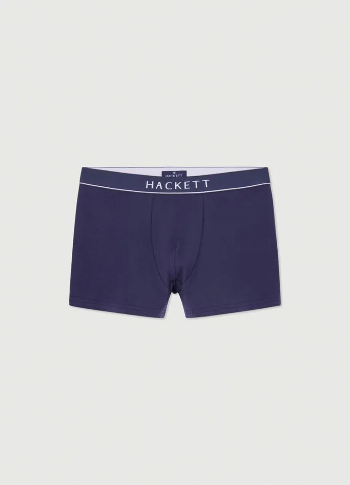 Men Socks and Underwear Hackett London 3Pack Trunk Boxers Navy