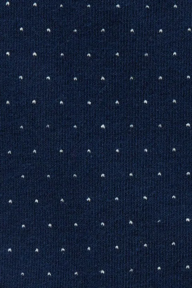 Men Soft Everyday Socks Navy Pin Dot Bonobos Socks and Underwear