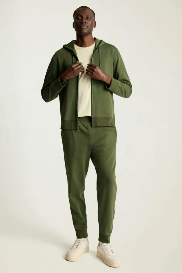 Men Soho Sweatpant Dark Green Bonobos Joggers and Athleisure