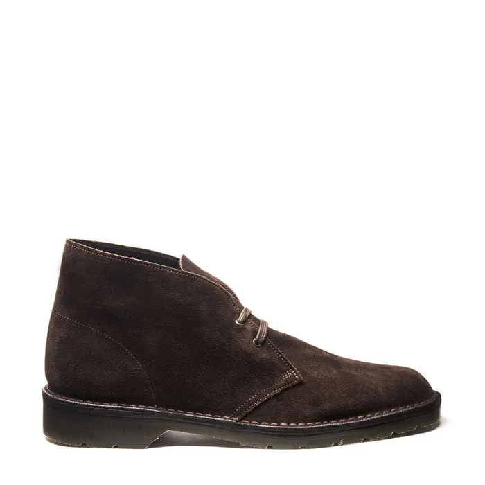 Men Solovair Chukka Boots Brown Suede Chukka Boot
