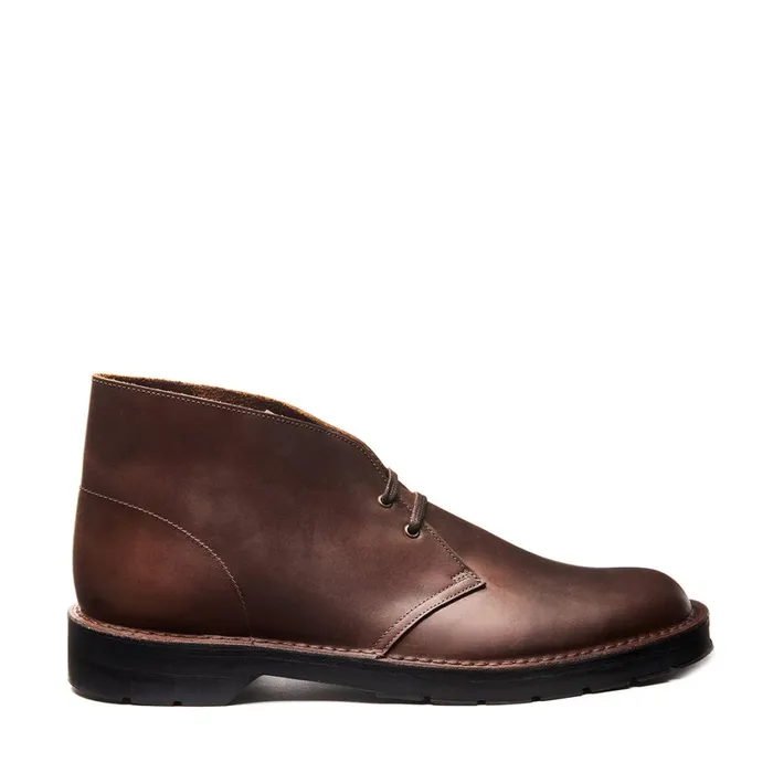 Men Solovair Chukka Boots Gaucho Crazy Horse Chukka Boot