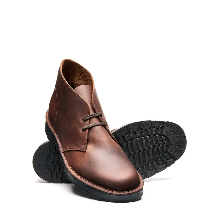 Men Solovair Chukka Boots Gaucho Crazy Horse Chukka Boot
