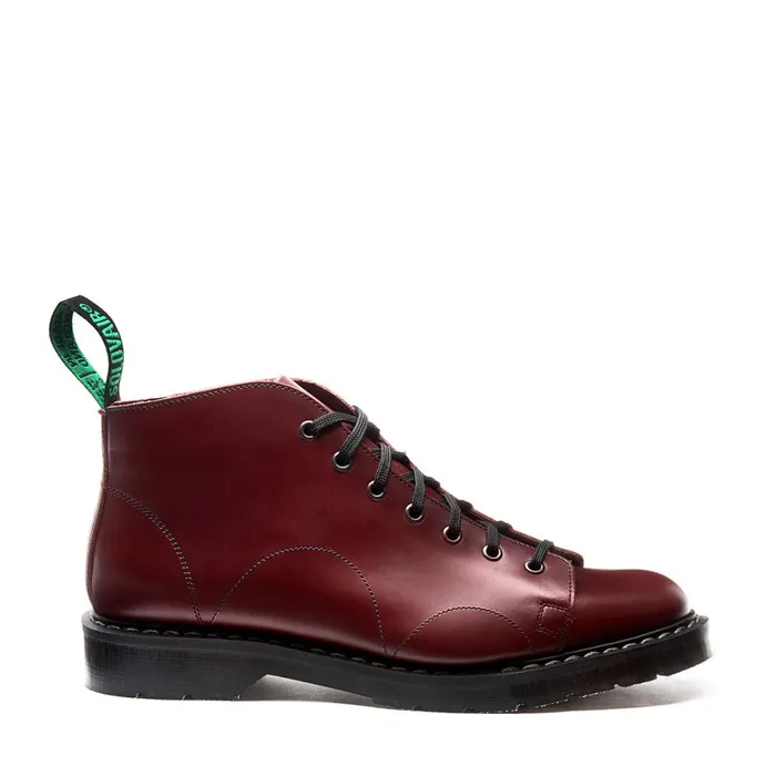 Men Solovair Monkey Boots Oxblood Monkey Boot