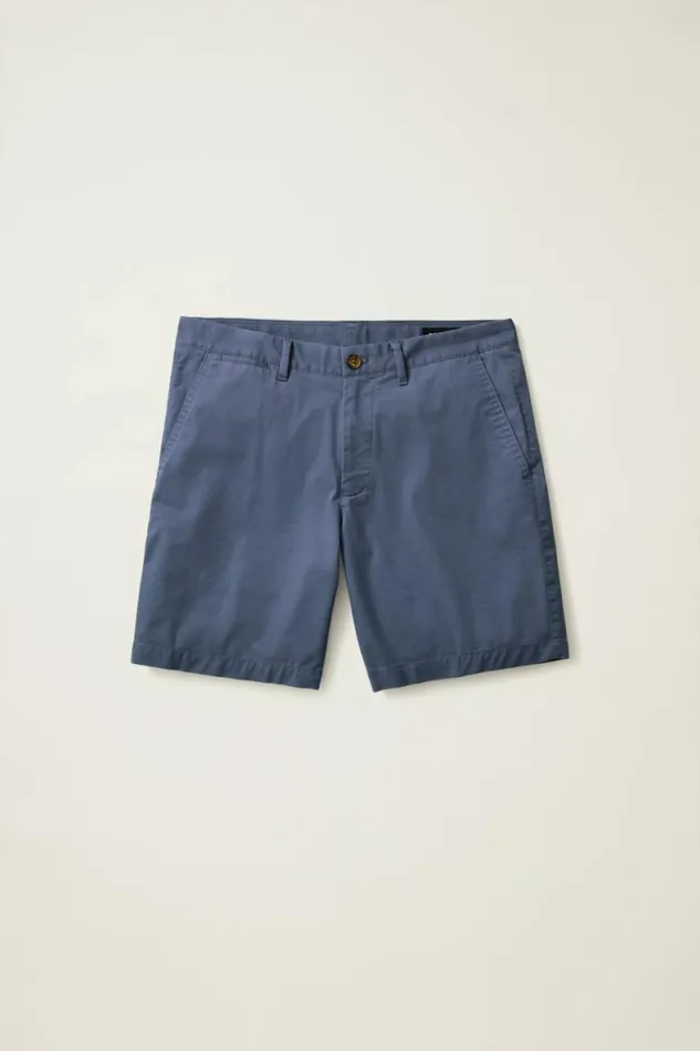 Men Stretch Lightweight Chino Shorts Lake Blue Bonobos Chino Shorts