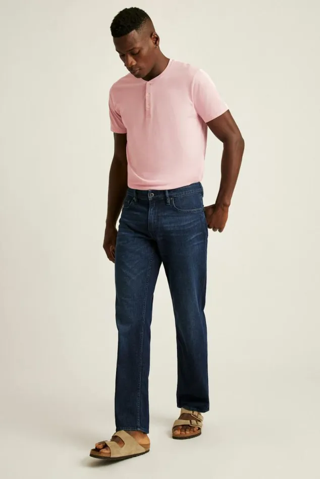 Men Stretch Lightweight Jeans Dark Wash Bonobos Jeans