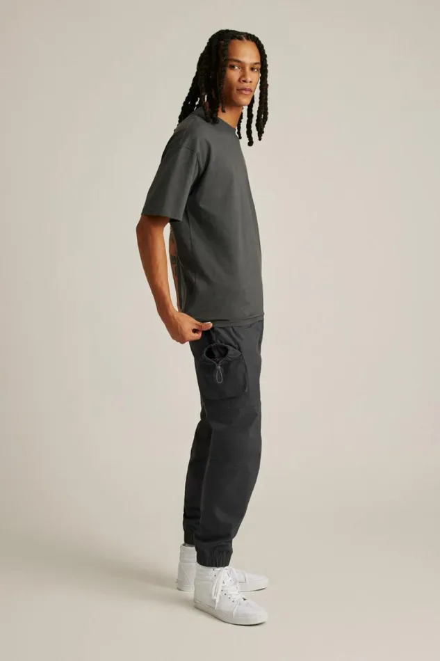 Men Stretch Ripstop Cargo Pant Dark Charcoal Bonobos Joggers and Athleisure