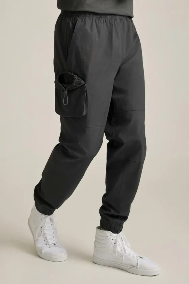 Men Stretch Ripstop Cargo Pant Dark Charcoal Bonobos Joggers and Athleisure