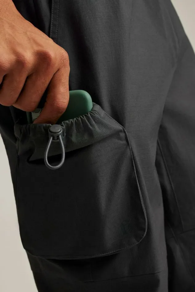 Men Stretch Ripstop Cargo Pant Dark Charcoal Bonobos Joggers and Athleisure