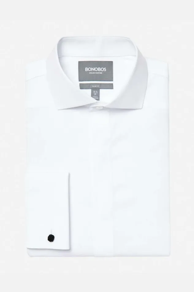 Men Stretch Tuxedo Shirt Extended Sizes White Bonobos Formal Dress Shirts