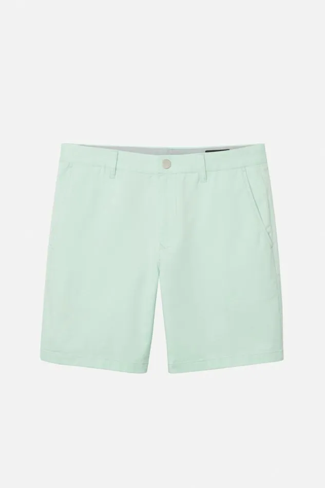 Men Stretch Washed Chino Shorts Green Glass Bonobos Chino Shorts