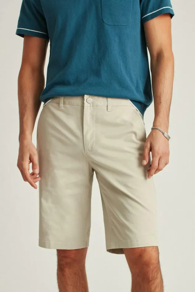 Men Stretch Washed Chino Shorts Wheat Bonobos Chino Shorts