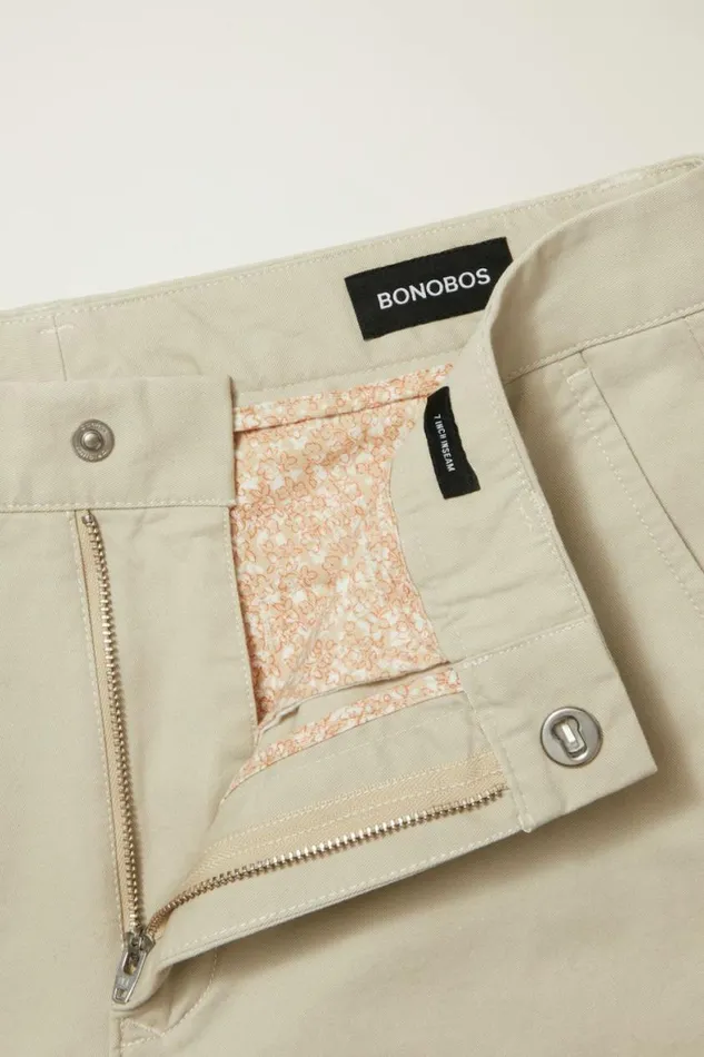 Men Stretch Washed Chino Shorts Wheat Bonobos Chino Shorts