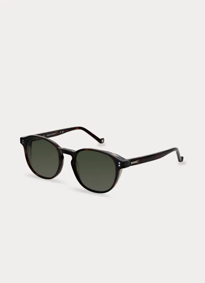Men Sunglasses Hackett London Classic Tortoiseshell Sunglasses Blk Tortoise