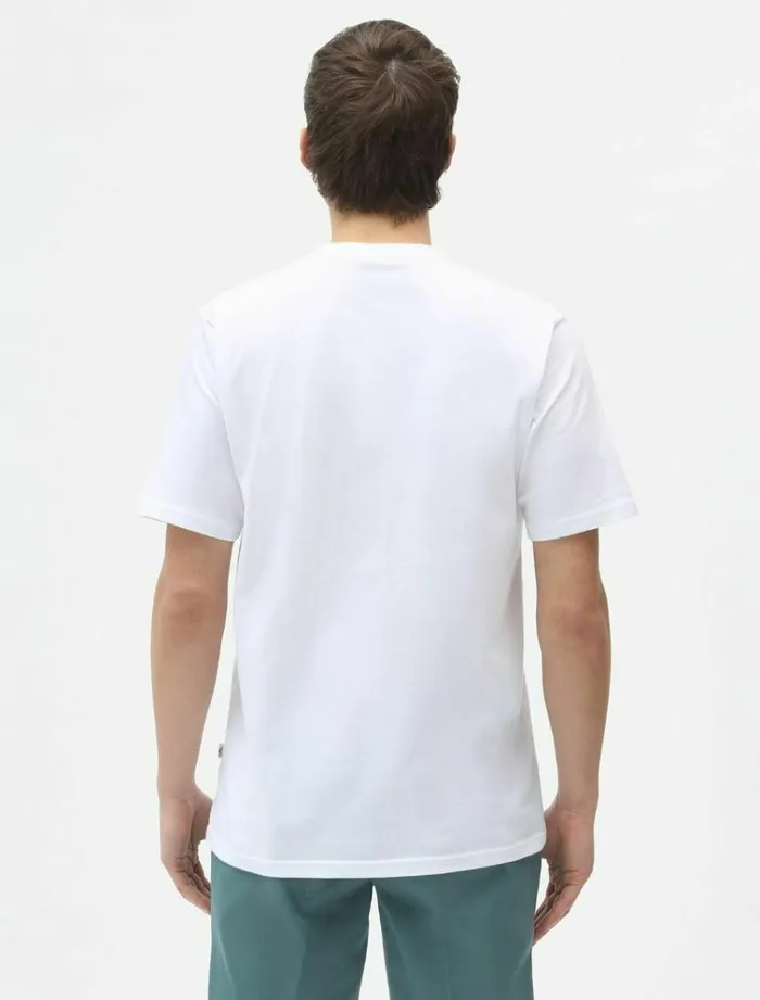 Men TShirts Dickies Icon Logo TShirt White