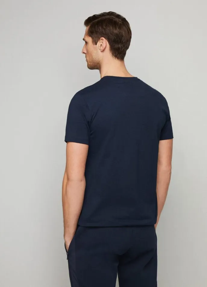 Men Tshirts Hackett London Aston Martin Classic Fit TShirt Navy